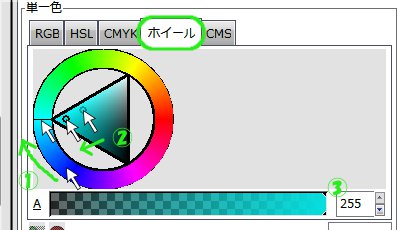 インクスケープ（Inkscape）で図形に色を塗る08